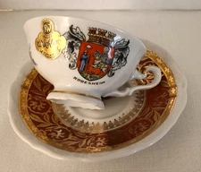Vintage RW Wachter Bavaria Demitasse Cup And Saucer