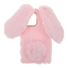 Three-dimensional Plush Mobile Phone Case Easter Bunny Ears Shell