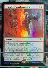 Magic - Chaotic Transformation - Rare/Foil/Hexerei - Dominarias Bund - EN/NM