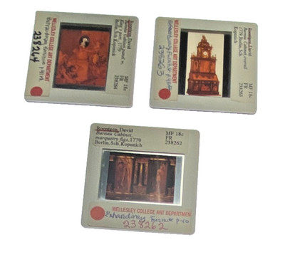 3 Vintage 35mm Art Slides   David Roentgen / German Neoclassical Furniture