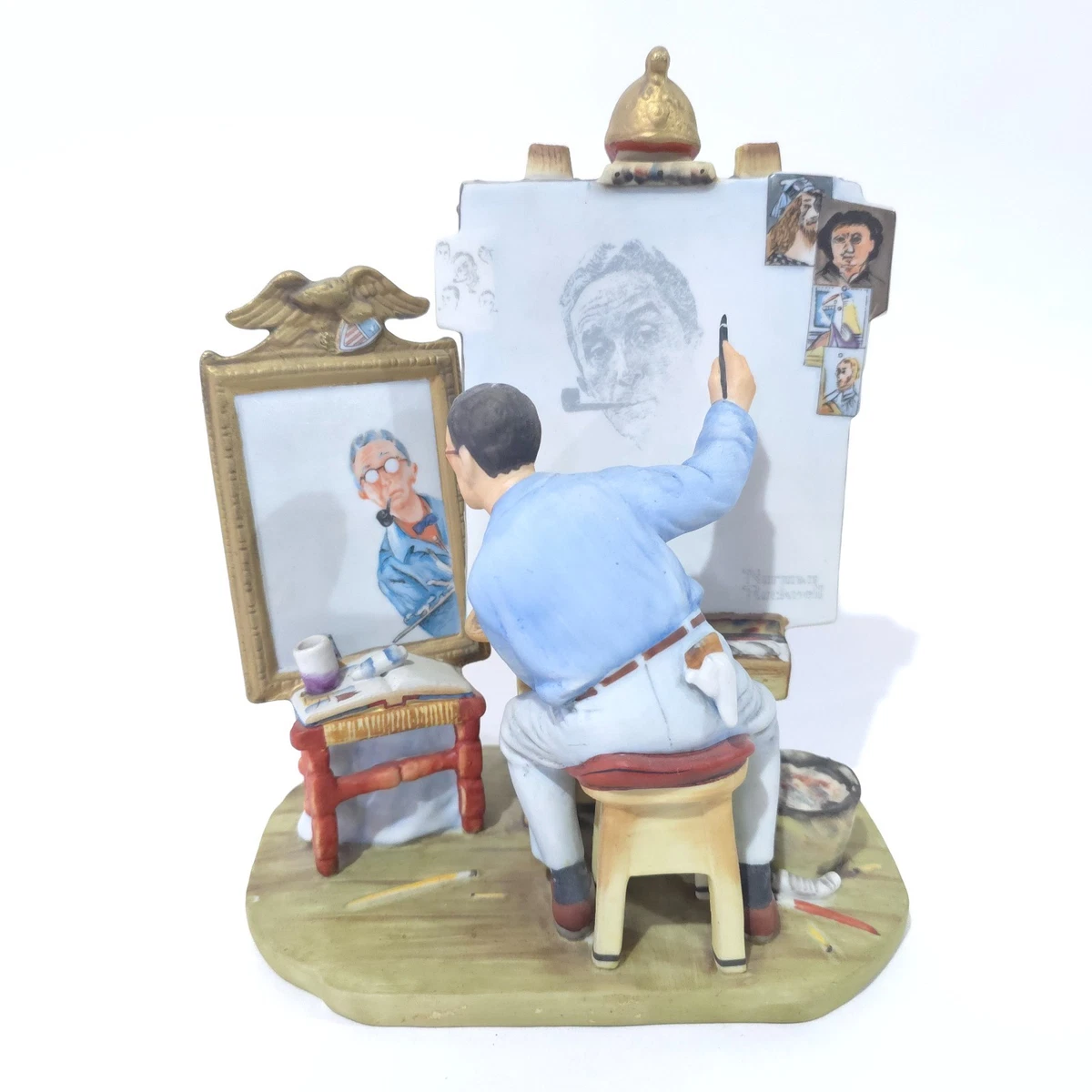 norman rockwell self portrait products for sale | eBay