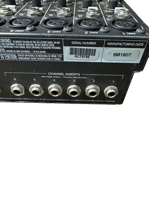 Mackie 1402-VLZ Pro 14 Channel Analog Mixer XDR Preamps Ships Free