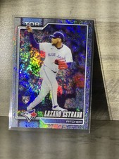2026 Topps Series 1 #299 Lazaro Estrada Rookie RC Blue Jays Sandglitter Parallel