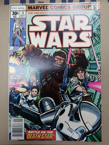 Star Wars #3 - 1977 series Marvel comics GREAT CONDITION!
