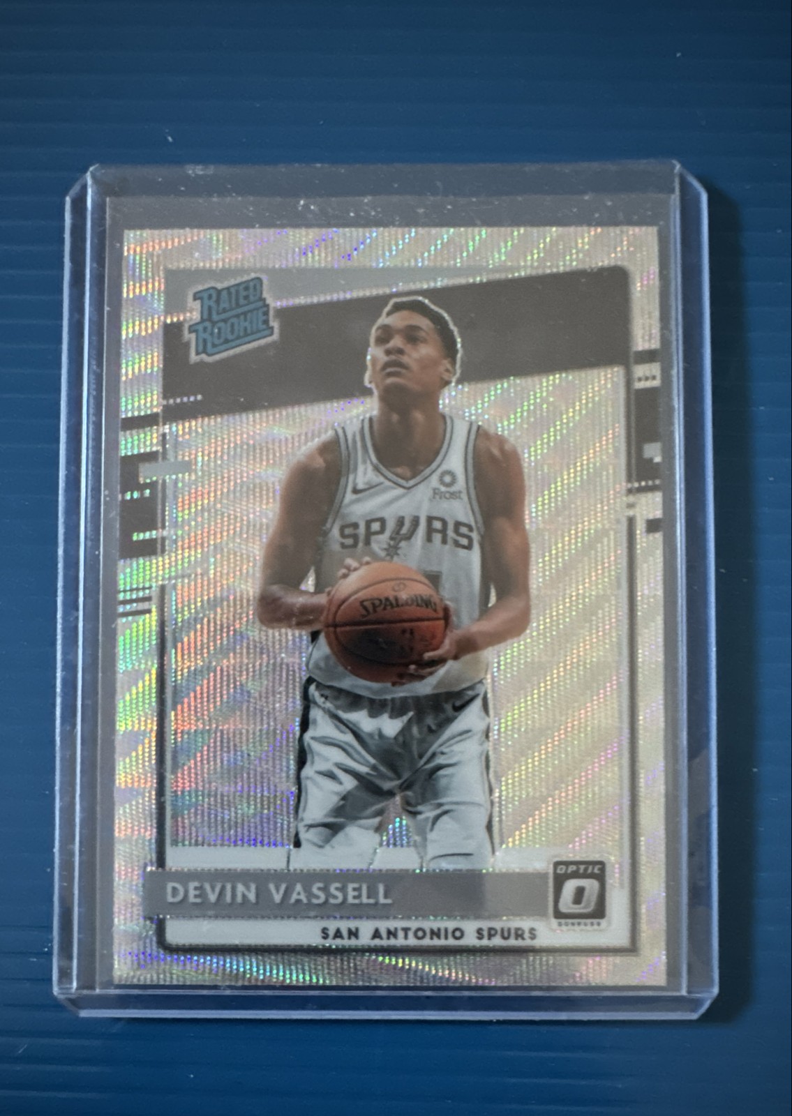 2020-21 Panini Donruss Optic - Rated Rookie Devin Vassell #161 Wave Prizm (RC)