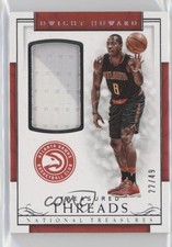 2016 Panini National Treasures Treasured Threads 22/49 Dwight Howard #39 HOF 2d9