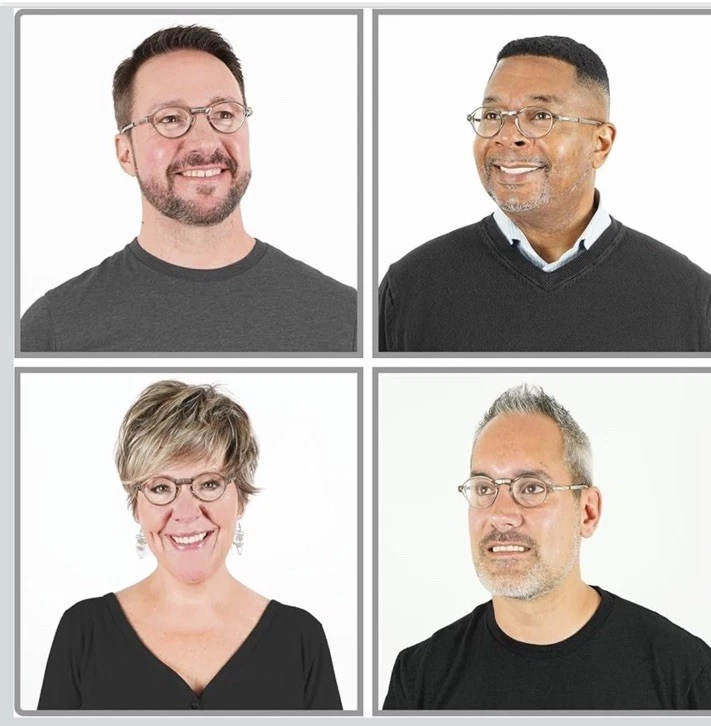 Gafas de lectura magnéticas Clic para hombre o mujer, lectores de computadora, clásicas (S-M) Foto 3 de 4