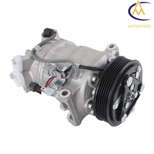 CO 29072C A/C AC Compressor & Clutch For 2014-2015 Nissan Tsuru 1.6L 6 Pulley
