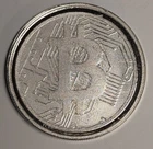 1 oz .999 Silver MK Barz Bitcoin Round