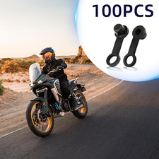 100Pcs Brake Bleeder Cap, 8mm Rubber Grease Fitting Caps Black Bleed Nipple D...