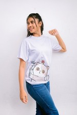 Women Cute Cartoon Graphic T Shirt Casual Oversized Short Sleeve Summer Tee Top
