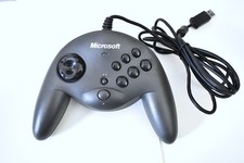 Microsoft SideWinder Game Pad USB Wired Windows Vintage Tested Includes Driver
