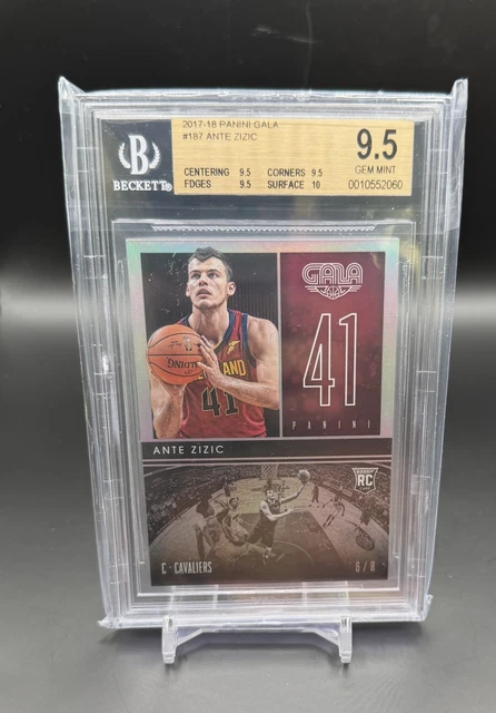 2017 Panini Gala ANTE ZIZIC #187 SSP 6/8 Monster Rare RC Rookie BGS 9.5 Gem