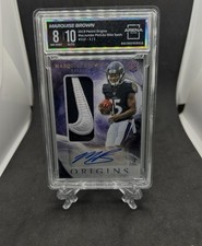 2019 Panini Origins Marquise “Hollywood” Brown Rookie Patch AUTO 1/1