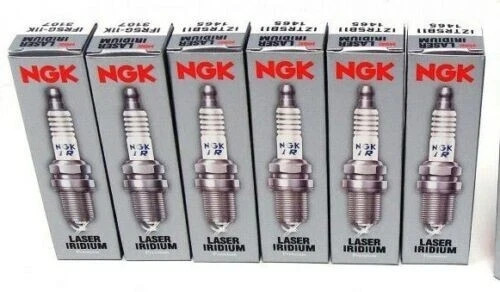 NGK LASER IRIDIUM Iridium Spark Plugs DFH6B11A 6858 Set of 6