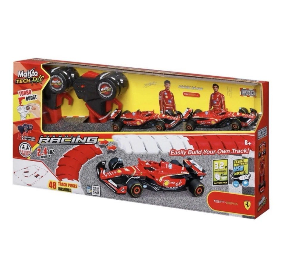 MAISTO-Tech RC Ferrari - F1 SF24 / TEAM Ferrari RACING N 1 WORLD CHAMPION 1/41 - Bild 3 von 4