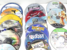 Lot of 69 video games Disc no workn FOR REPAIR PS PS2 Xbox Wii Sega CD Dreamcast