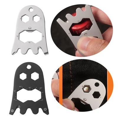 Tragbares Outdoor Multitool mit Sechskantschlüssel Schraubendreher Sicherheitss