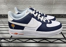 Grade School Nike Air Force 1 Low LV8 BG Midnight Navy/White-Blue Tint FN7239