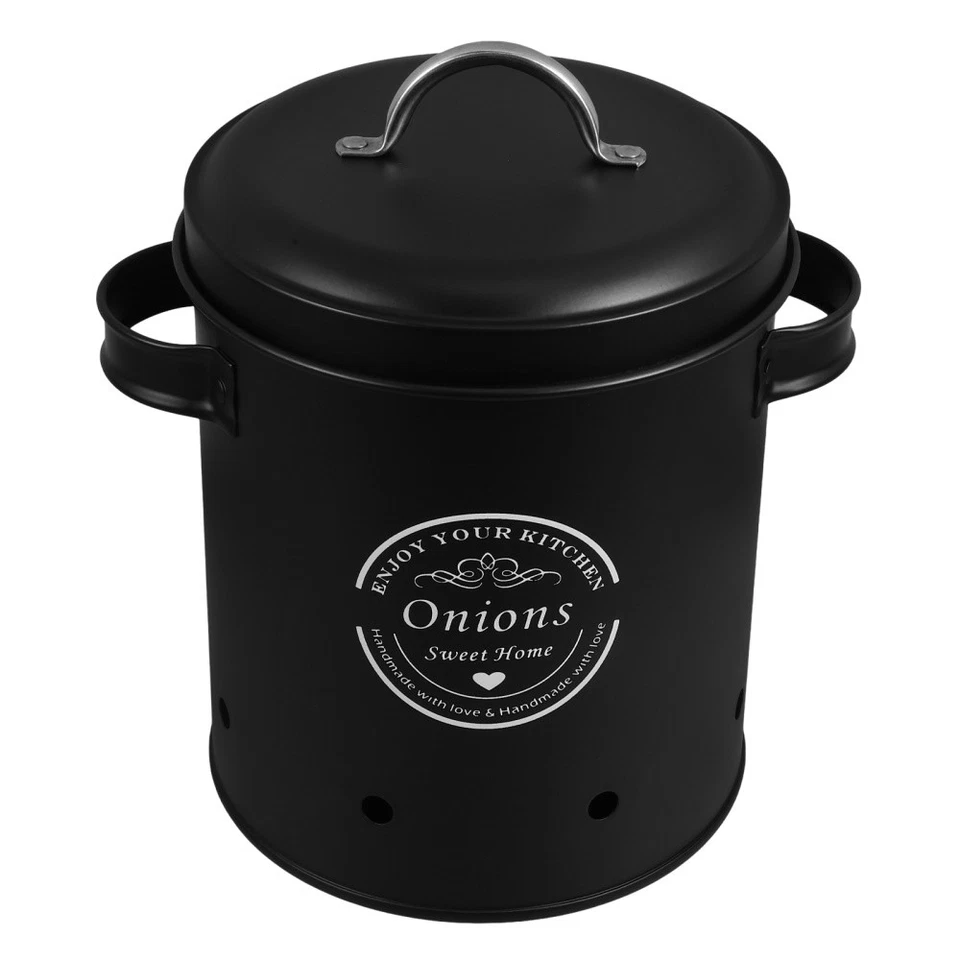 Kartoffel Box Und Zwiebel Aufbewahrungsbox Knoblauchbehälter Knoblauchspeicher - Bild 3 von 4