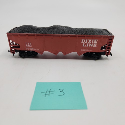 Tolva de carbón AHM ROCO HO L&M Louisville Nashville Dixie Line 7921 roja cargada | Condition: Used