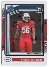2024 Donruss Optic #225 Darius Robinson Rookie Arizona Cardinals RC