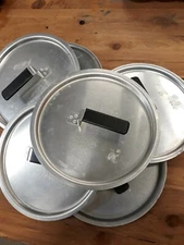 Replacement Lid Vollrath 67314 Wear-Ever for 9" pot Aluminum Pot Cover Rubber 