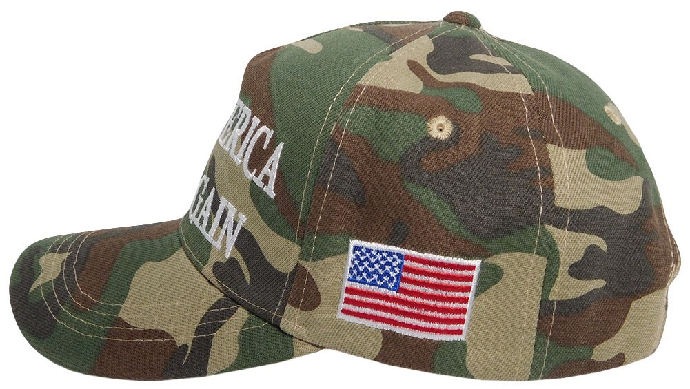 Cappello In Twill Di Cotone Vintage Ricamato Keep America Great