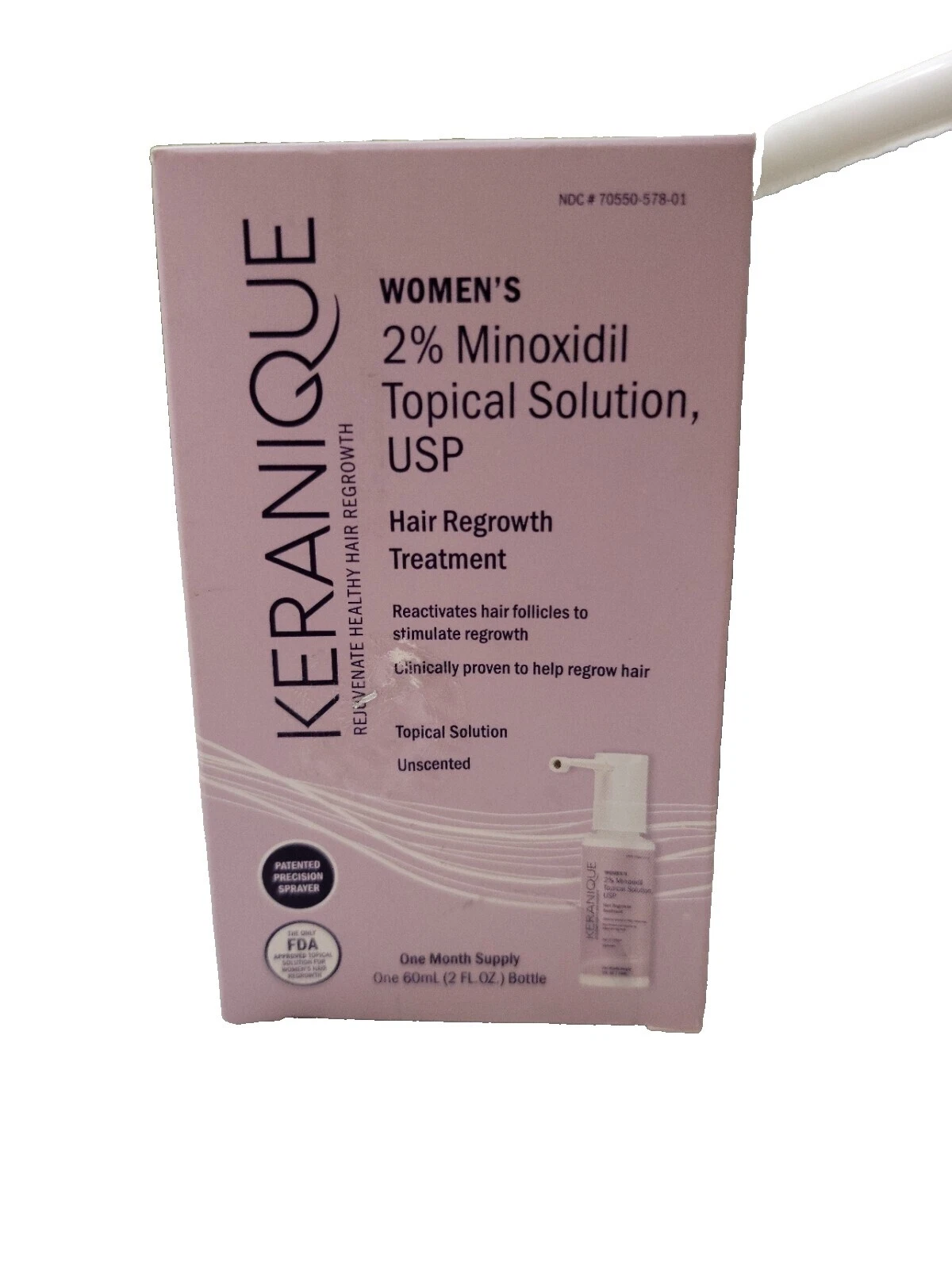 Aceites de pérdida de cabello Keranique con todos los ingredientes naturales