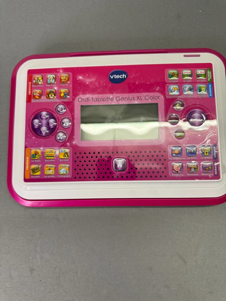 VTech Ordi-Tablette Genius XL Color – Französische Version – Pink - Bild 3 von 4