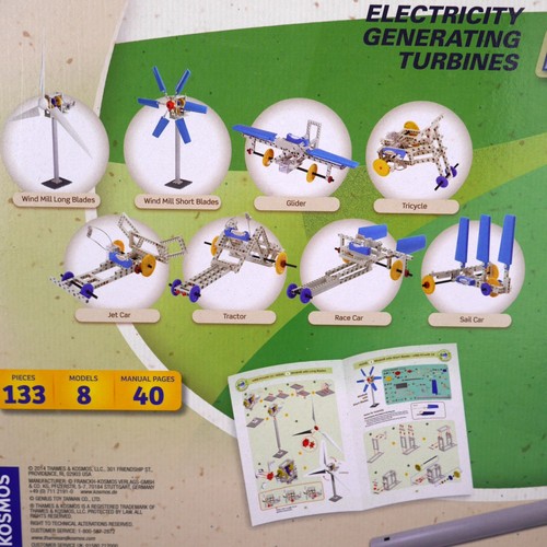 Thames & Kosmos Wind Power 2.0 Science Kit Turbina Generazione Elettricità - Foto 5 di 11