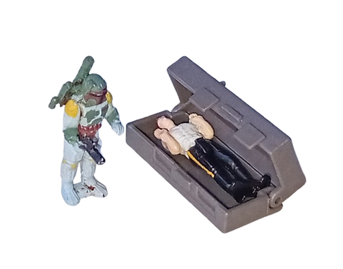 Star Wars Micro Machines Action Fleet SLAVE 1 with Figures - Vintage 1995 Galoob - Picture 5 of 7