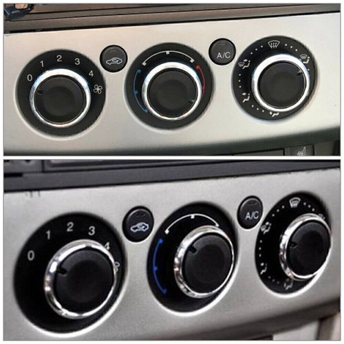 3x Air Conditioner Switch Knob Button Fit Ford Focus MK2 MK3 Mondeo C/S-max Red - Picture 2 of 12