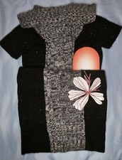Sweater dresses for women/Gray dress/Pre-owned