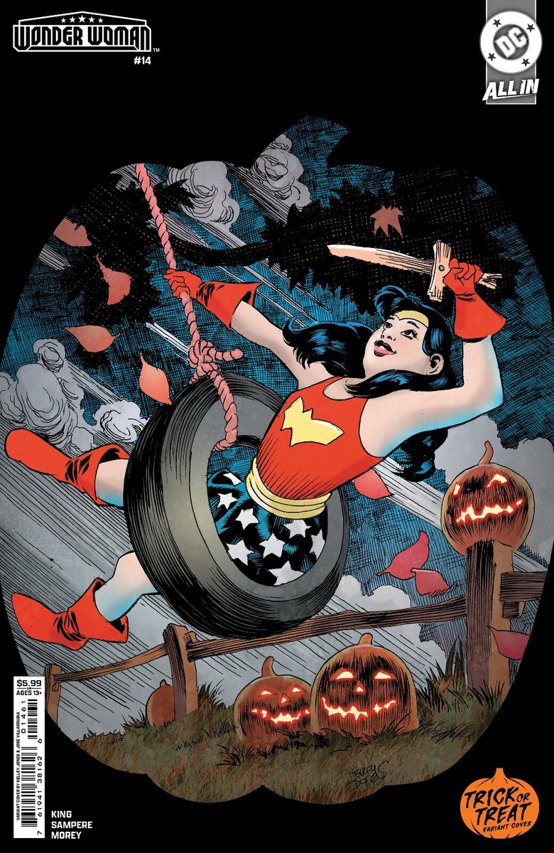 Wonder Woman #14 Daniel Sampere Foil Cardstock All in Variant