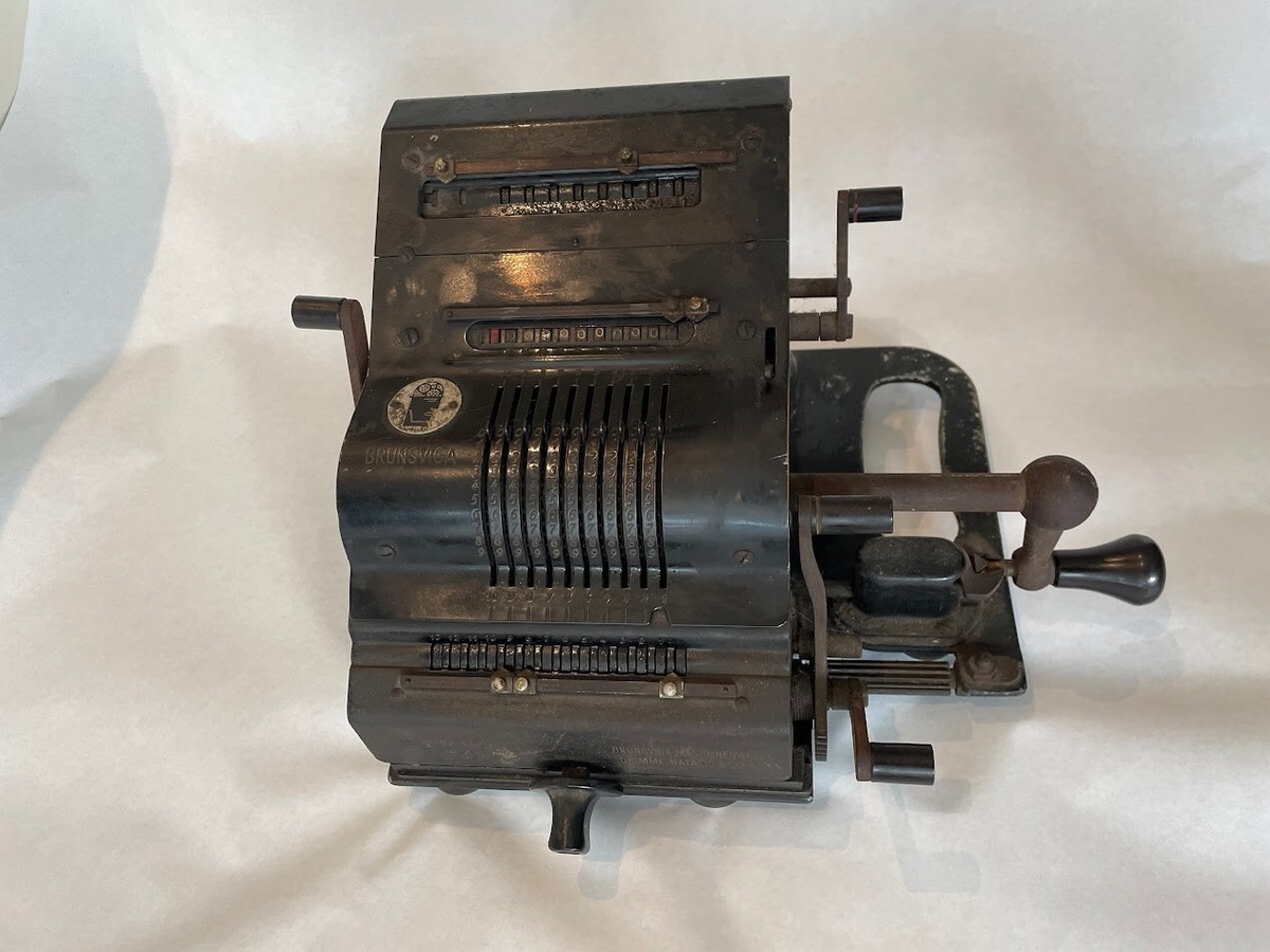 BRUNSVIGA ZK 13 VINTAGE MECHANICAL CALCULATOR Pinwheel adding