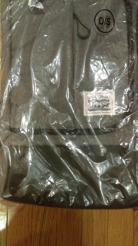Levi's 9A6865-010 Lap Top Sleeve Transit Backpack, Light Grey Heather NWTags - Picture 3 of 6