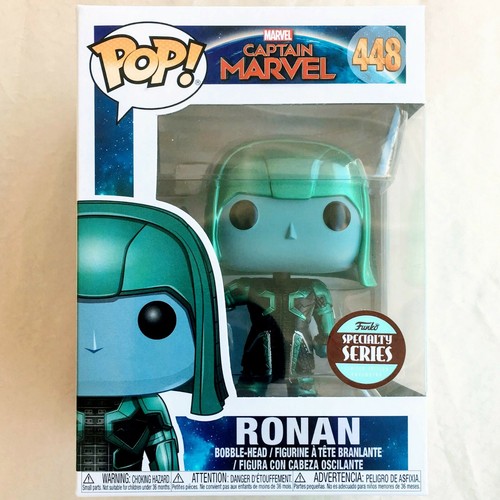 Lee Pace As Ronan In Captain Marvel Specialty Series Signed Funko POP 448 With Character Name Quote 1