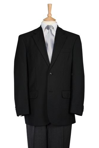 Ensemble tailleur 3 pièces - Gris clair rayé