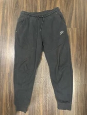 Nike Tech Fleece Joggers Men's Size Medium Faded/Light Black 27" Inseam