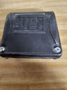 WEG ALUMINUM MOTOR LEAD BOX AND COVER; 56 FR. #N48.  PRE-OWNED