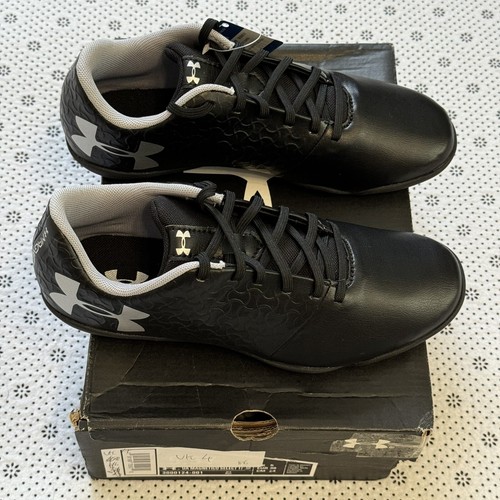 Baskets en cuir synthétique junior Under Armour Magnetico Select TF Royaume-Uni 4 noires - Photo 8/24