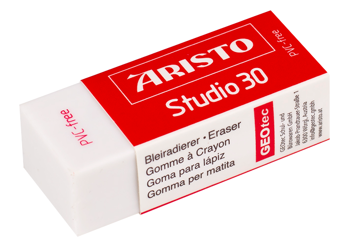 30 X Aristo Radierer Studio 30 31x17x12mm