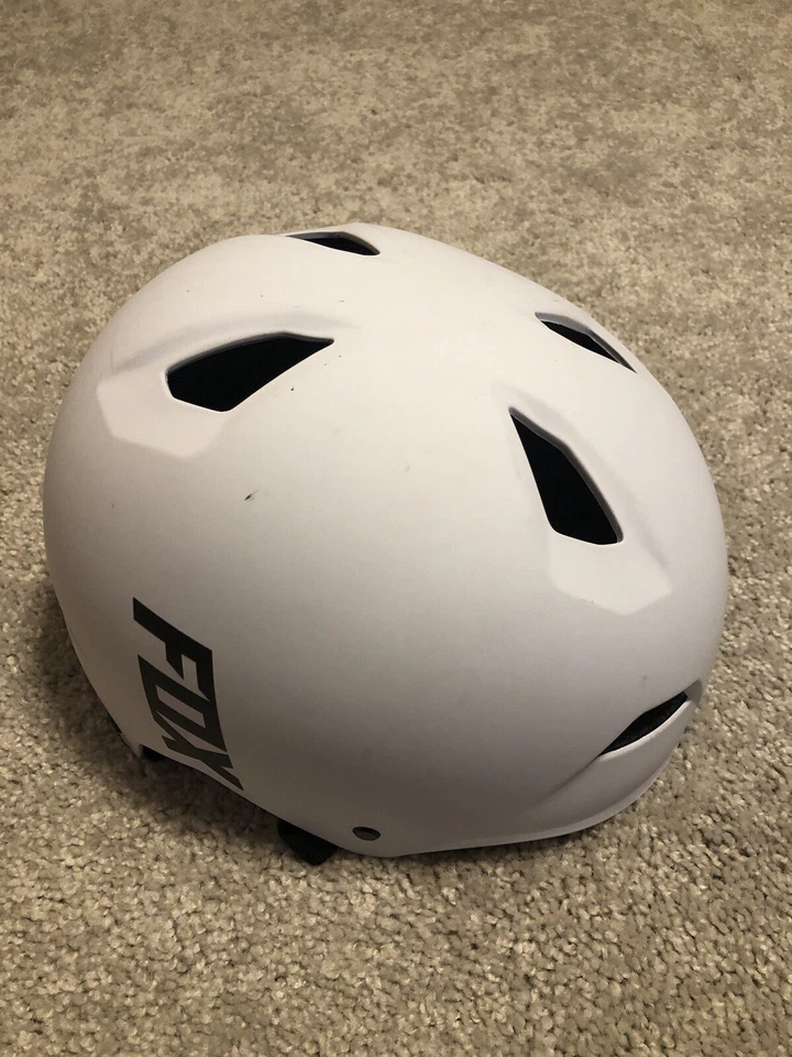 Casco protector ligero cara abierta Fox Racing para hombre talla L modelo de vuelo F-11L Foto 3 de 4