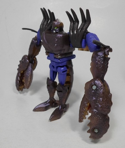 HASBRO VTG 1997 TRANSFORMERS BEAST WARS TRIPREDACUS SEA CLAMP 100% COMPLETE - Picture 6 of 18