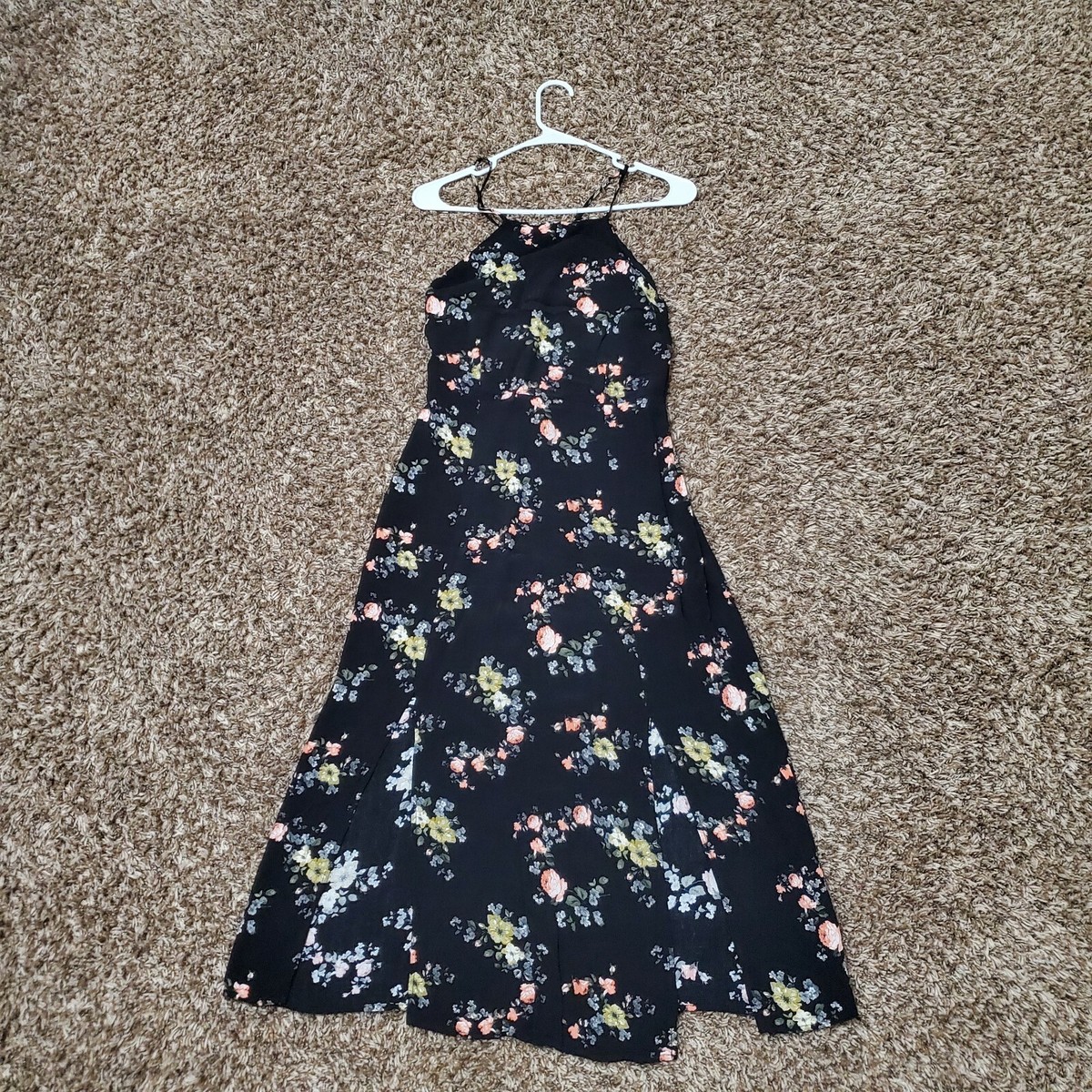Topshop Backless Strappy Dress Size Women's 8