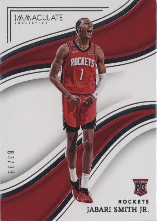 2022-23 Panini Immaculate Collection - Jabari Smith Jr. #14 - 1 of 2