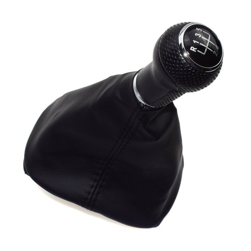 5-SPEED Shift Knob Shifter Gear Boot for 99-2005 VW Golf Bora Jetta GTi R32 MK4 - Picture 4 of 9