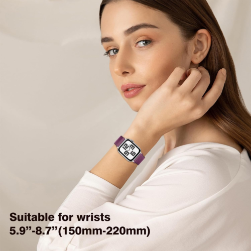 6 Pack Nylon Sport Loop Band Compatible with Apple Watch Band 38mm 40mm 41mm 42m - Picture 7 of 7