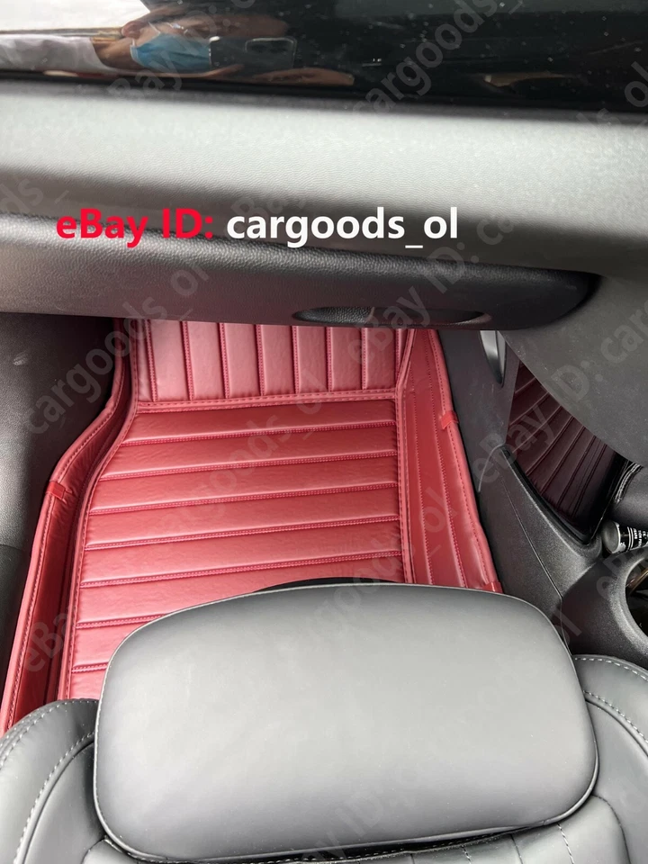 Alfombrillas de cuero napa personalizadas de lujo adecuadas para Ford Ecosport 2012-presente Foto 3 de 4